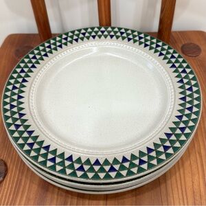 Set of 4 Mikasa Laredo Stone Craft Salad Plates New!